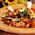 Southwestern Sweet Potato Tortilla Soup